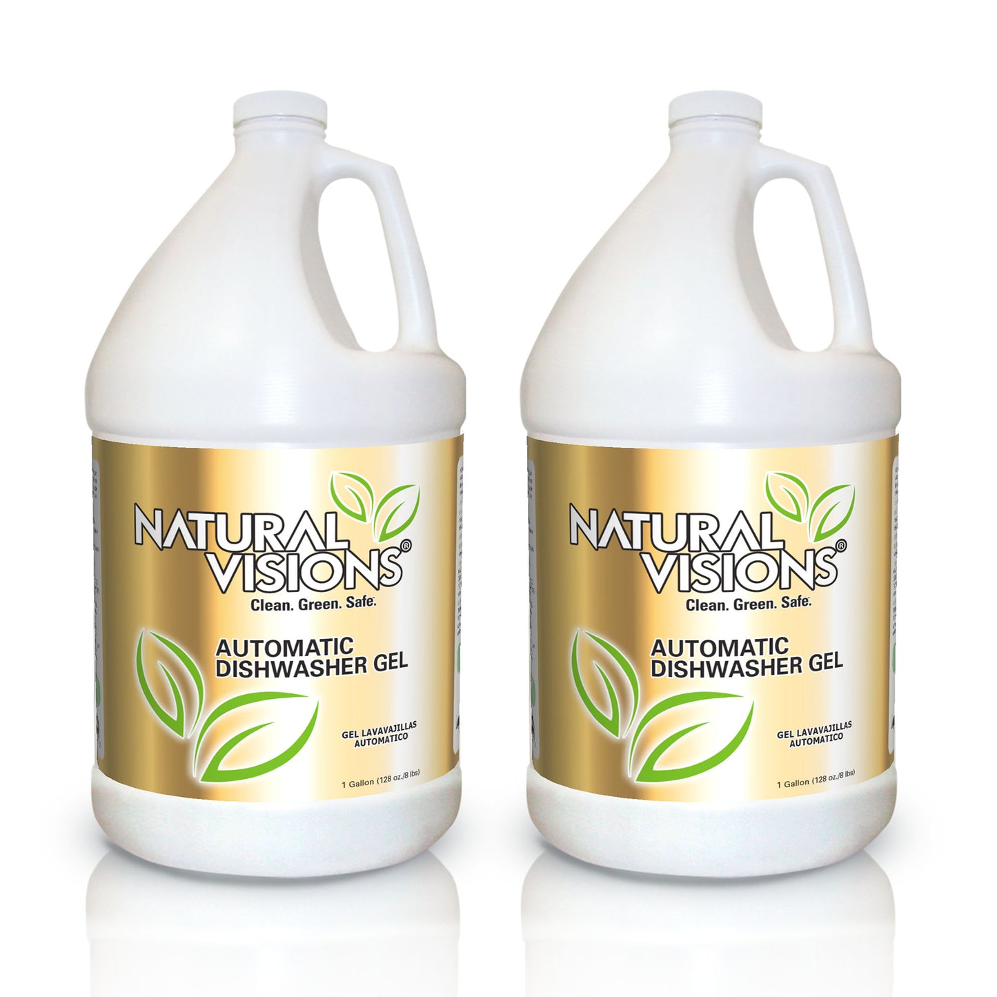2 Gallons of Natural Visions® Automatic Dishwasher Gel