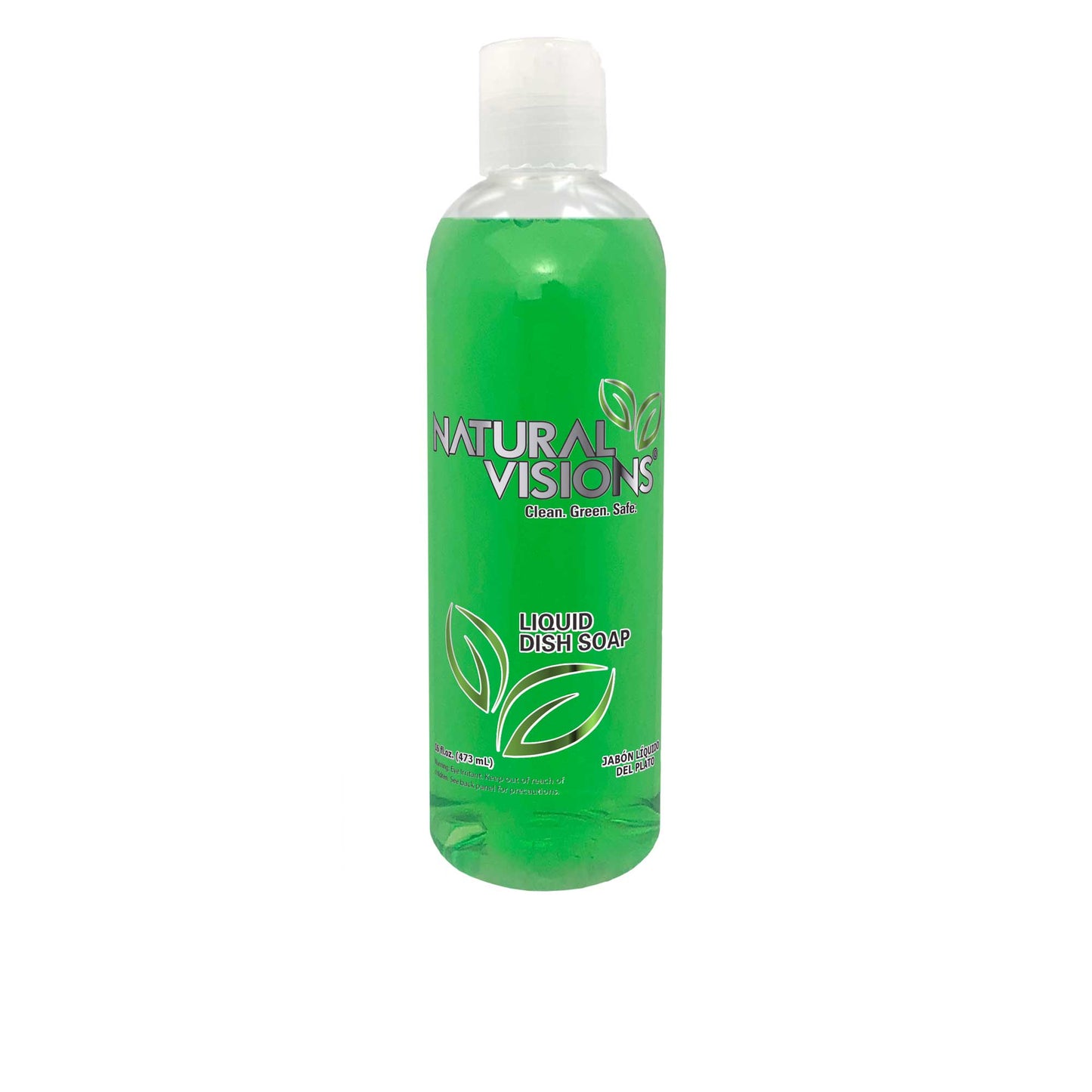 Jabón Líquido para Platos Natural Visions® - 16 oz