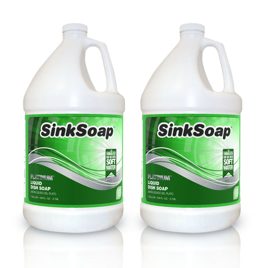2 galones de jabón líquido para platos SinkSoap™ Platinum™