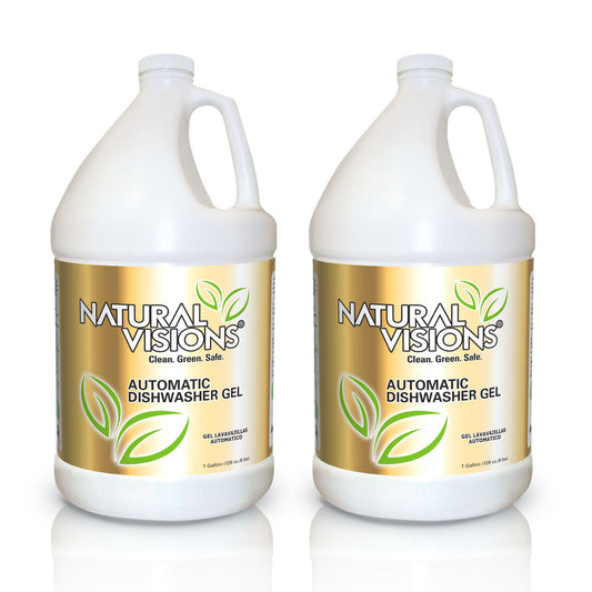 2 Gallons of Natural Visions® Automatic Dishwasher Gel
